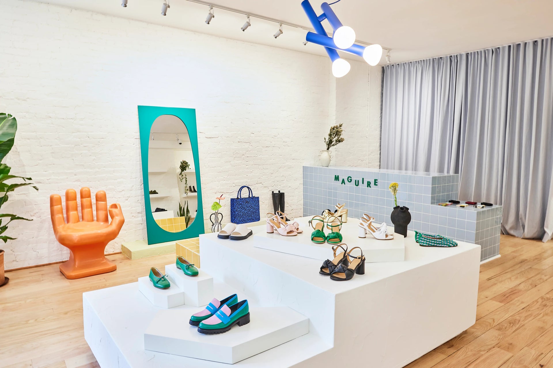 Maguire's New York footwear shop
